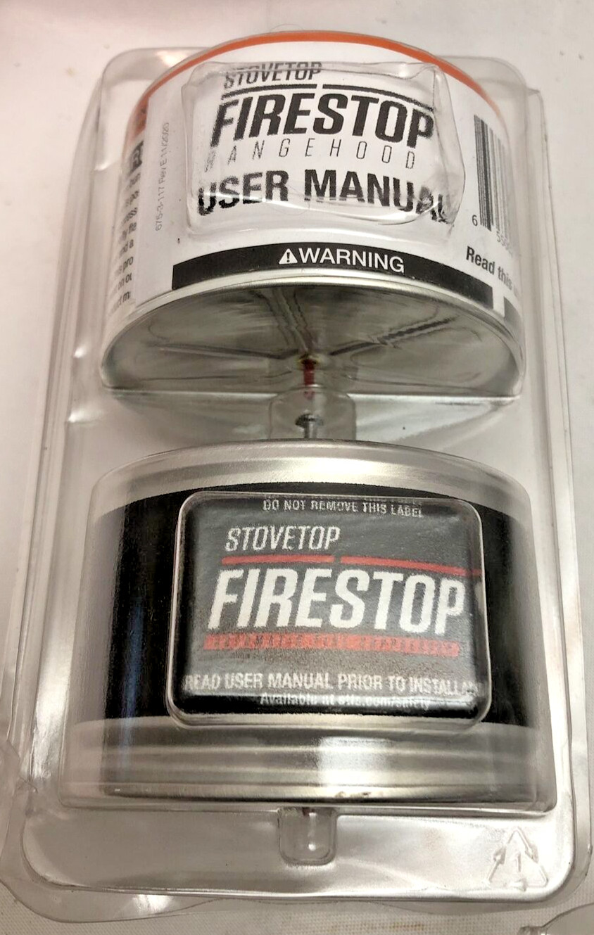 (6x2pk) FireStop Stovetop Automatic Cooktop Fire Suppressor Extinguisher 675-3