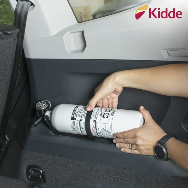 Kidde • Automotive Fire Extinguisher • 3lb Dry Chemical • Car/Truck/Boat – RED
