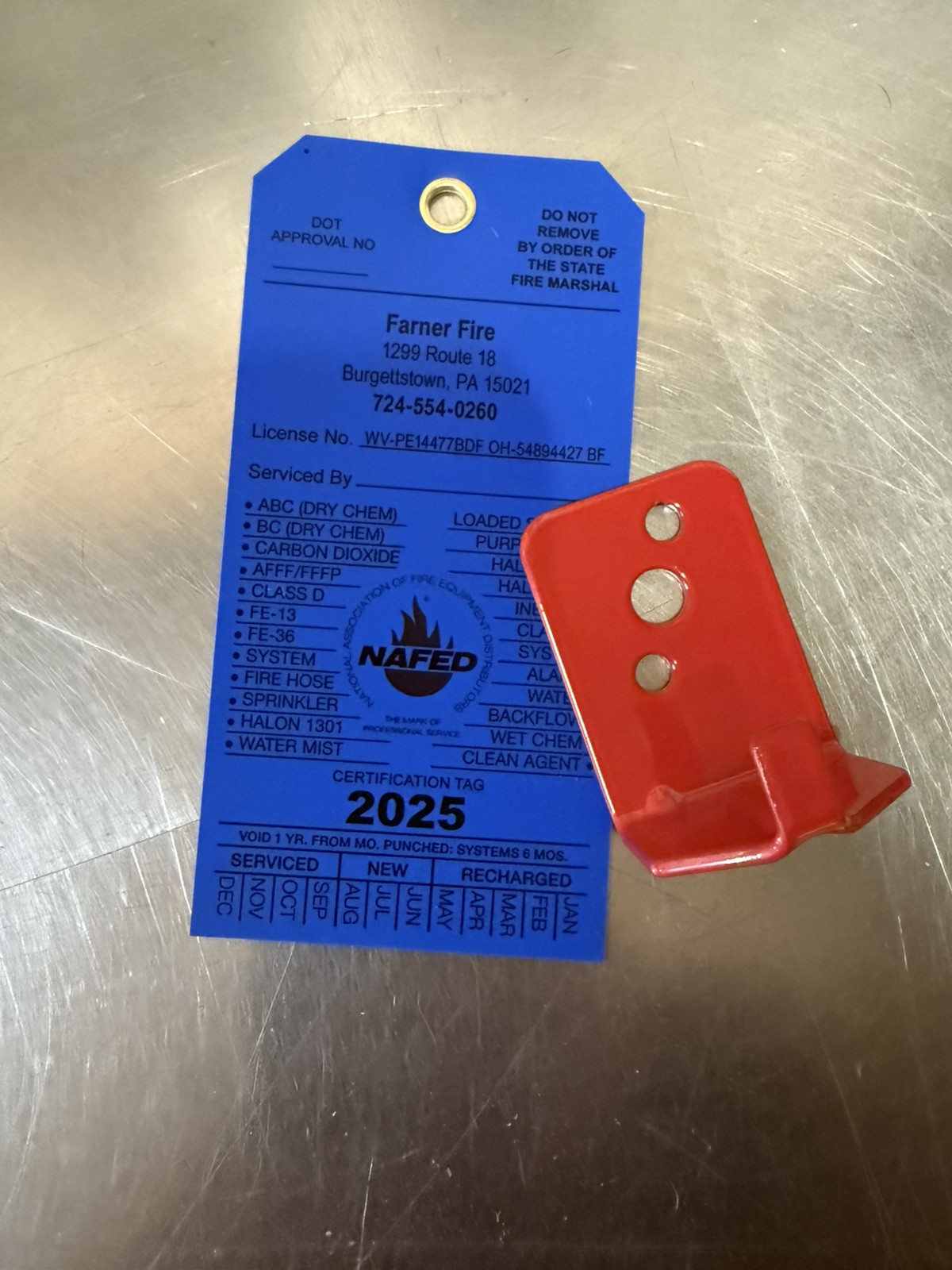 FIRE EXTINGUISHER 10lb ABC (SCRATCH & DIrty) SET OF 2