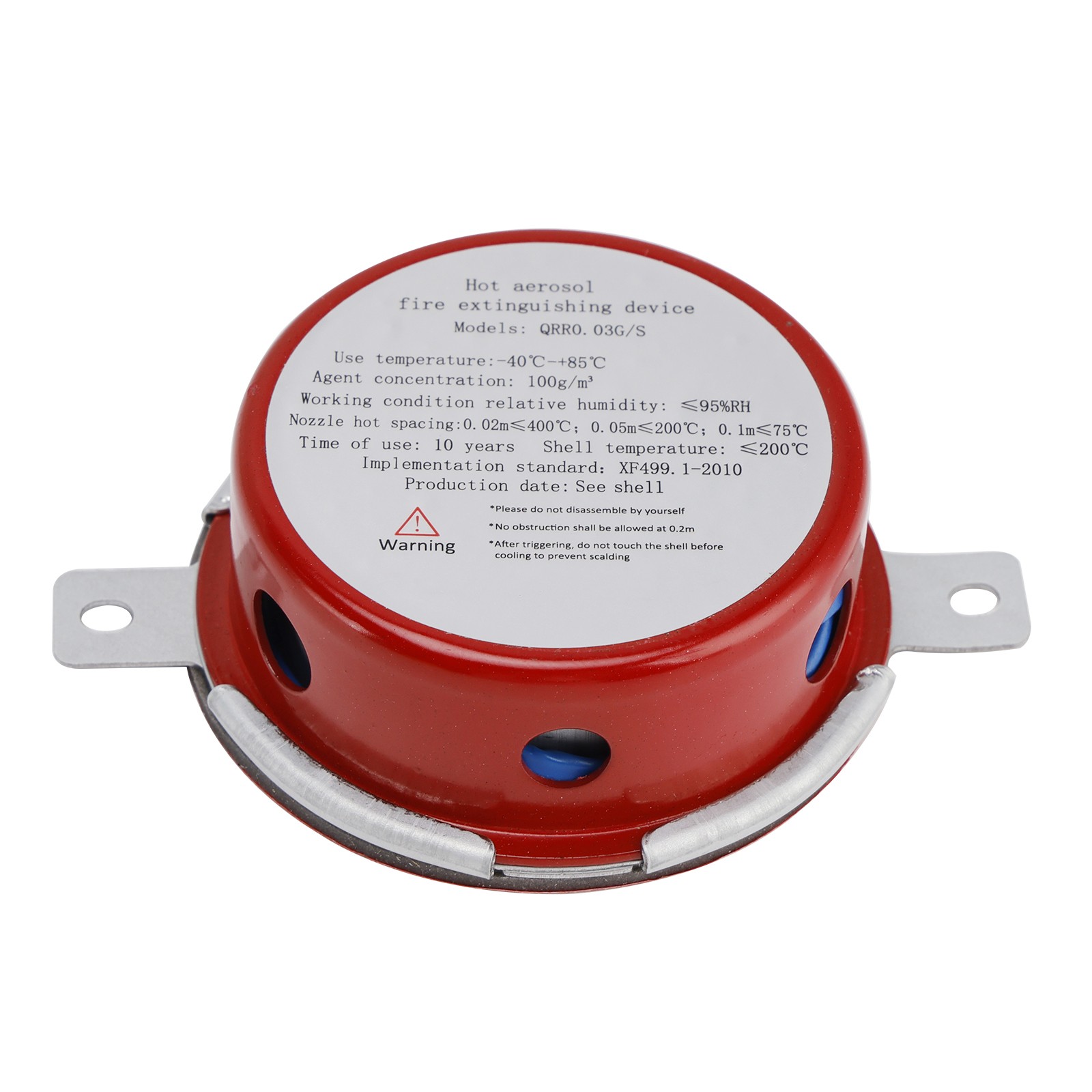 Aerosol Fire Extinguisher 30g 10-Year Vehicle Engine Marine Suppression System