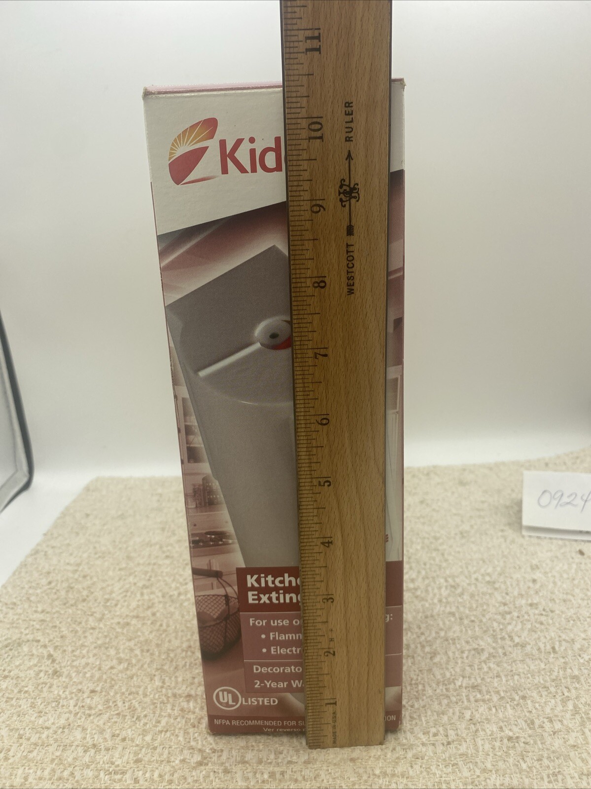 Kidde Fire Safety Carrier 21006206 KK2 1 lb BC w/Shroud(Disposable)