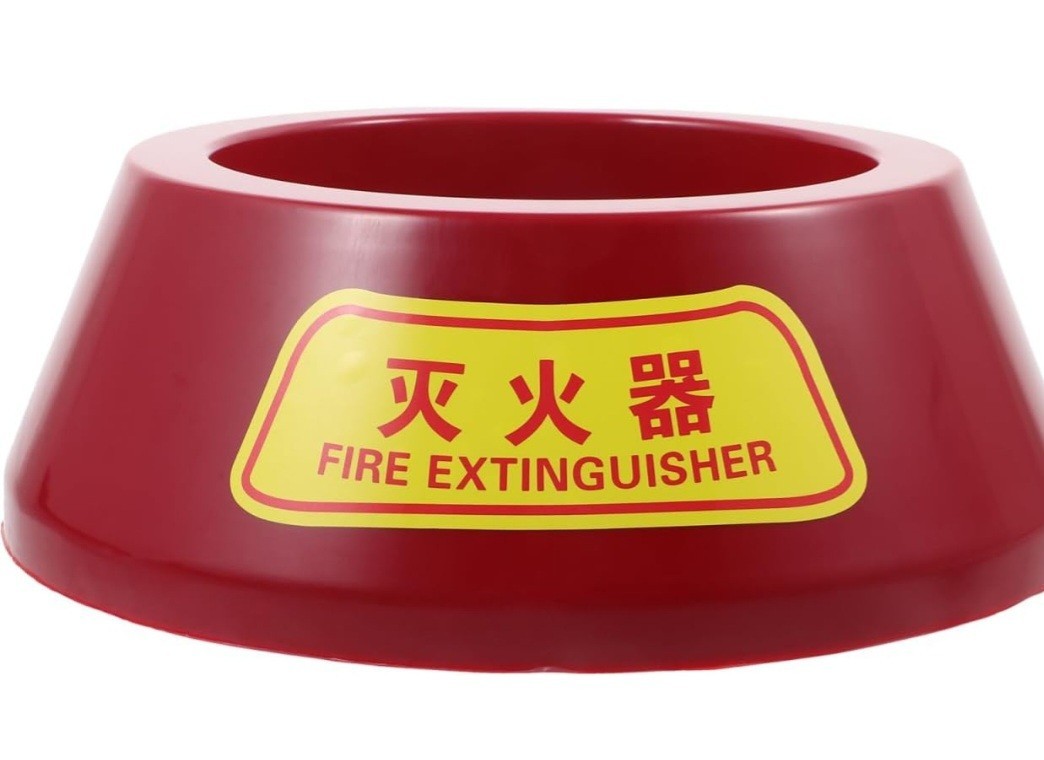 Angoily Store Plastic Fire Extinguisher Base Floor Stand 9.84X8.66X3.66