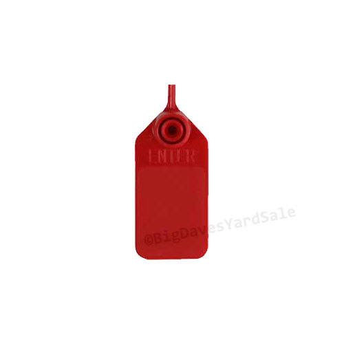 20 – Fire Extinguisher LOCK PINS and 22 – TAMPER SEALS (Red)