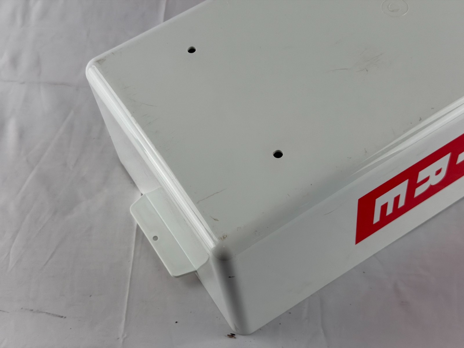 Brooks Mark 1 Jr Fire Extinguisher Cabinet White Tub Clear Cover 19″ New