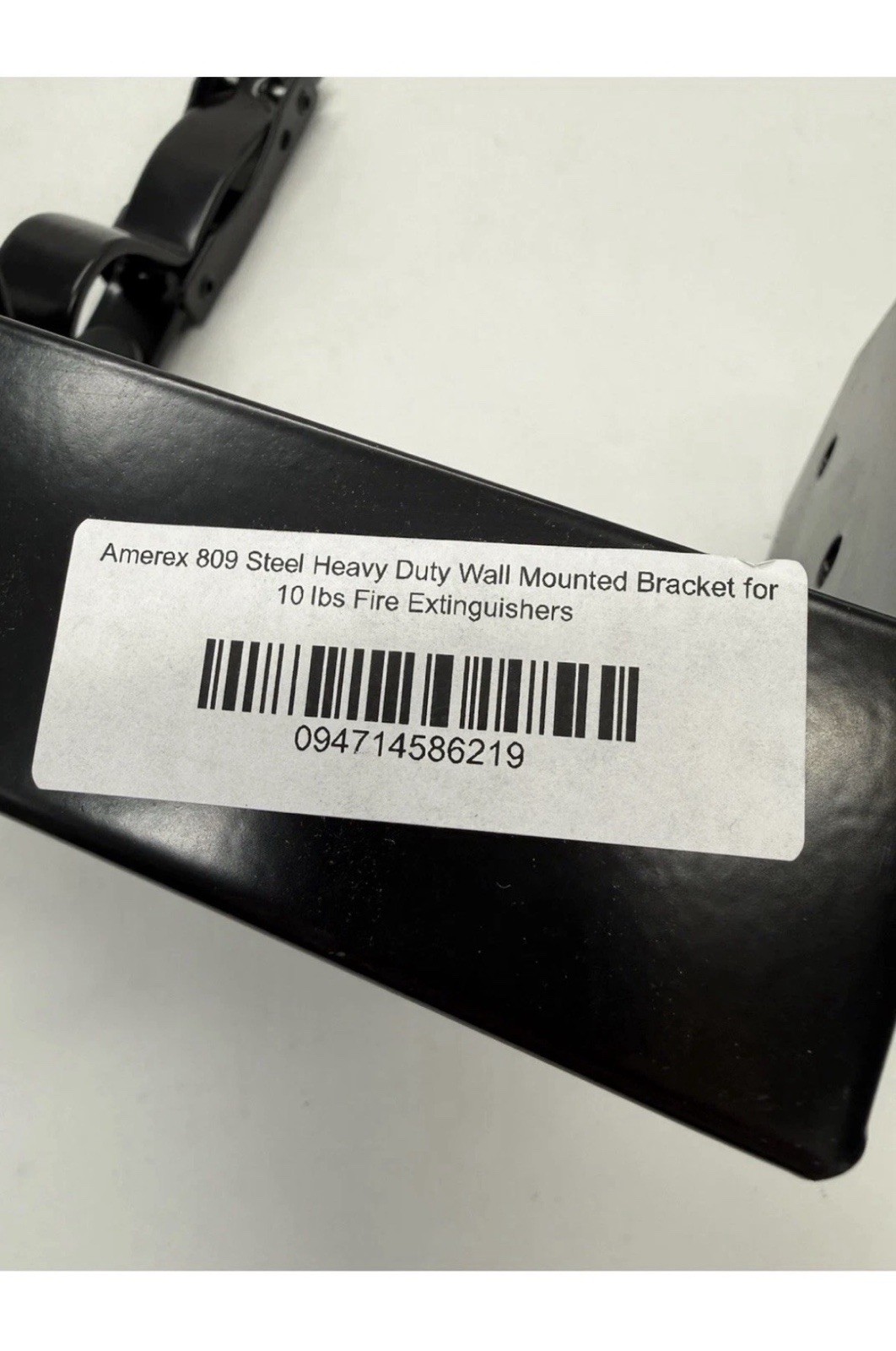 10LB Fire Extinguisher Bracket – Black – Heavy Duty Amerex OEM 809 – 5″ (Single)