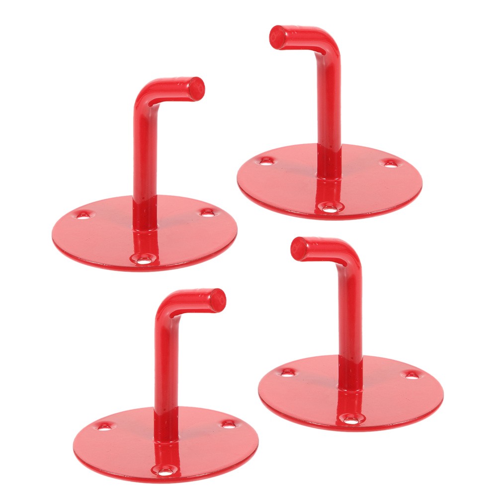 4 Pcs Fire Extinguisher Hooks Wall Hanger Element Mount Extinguishers Fixed