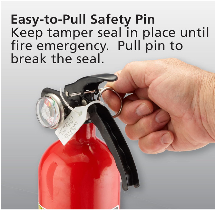 Set of 2 FIRE EXTINGUISHER For Car Truck Auto Marine Boat Kidde 3-Lb Dry