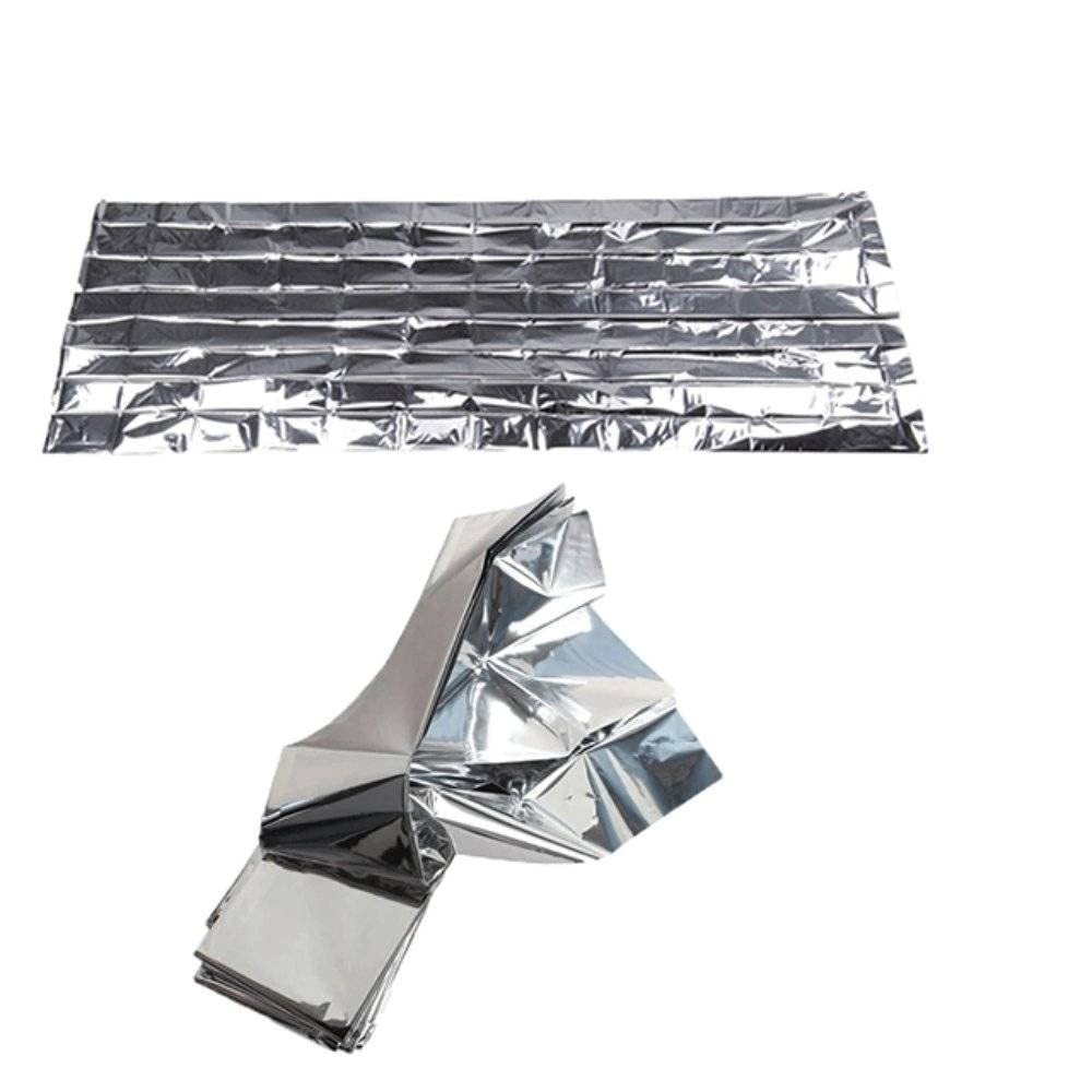 Emergency Mylar Thermal Blankets – Pack of 6 | Survival Space Fire Blankets f…
