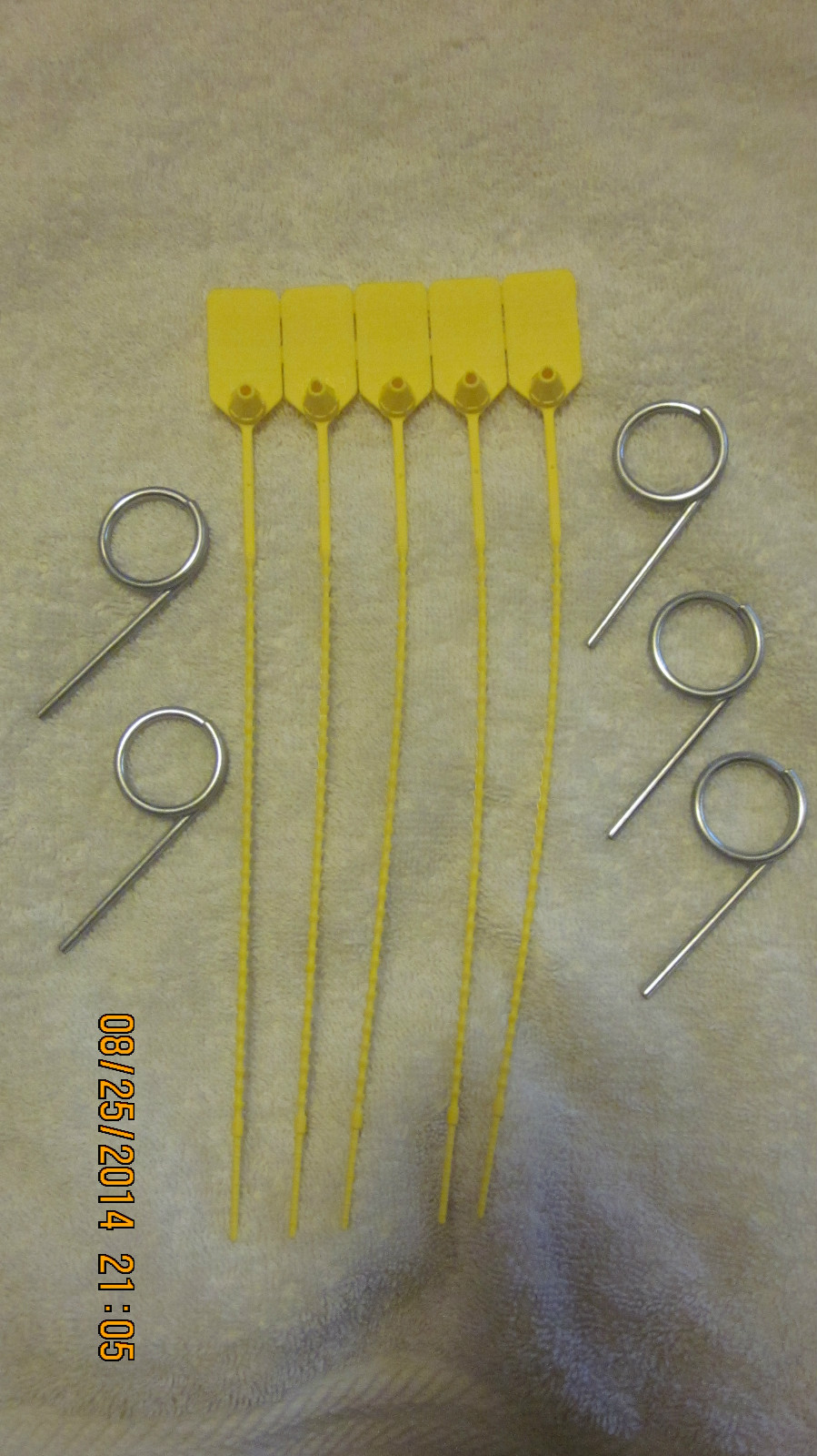 ✅🔥🧯5-FIRE EXTINGUISHER TAMPER FLAG SEALS & 5-FIRE EXTINGUISHER SAFETY PULL