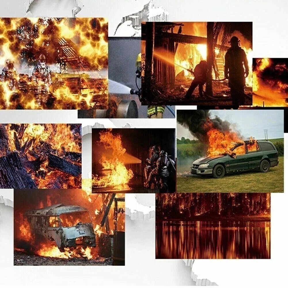 10 PACK FIRE BLANKET Fiberglass Hero 39”x39” Emergency Home Retardant Prepared