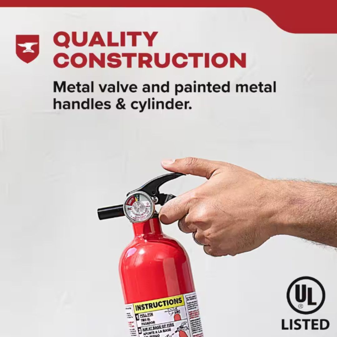 (2 pack) Kidde Basic Fire Extinguisher for Home, Residential 1A10BC