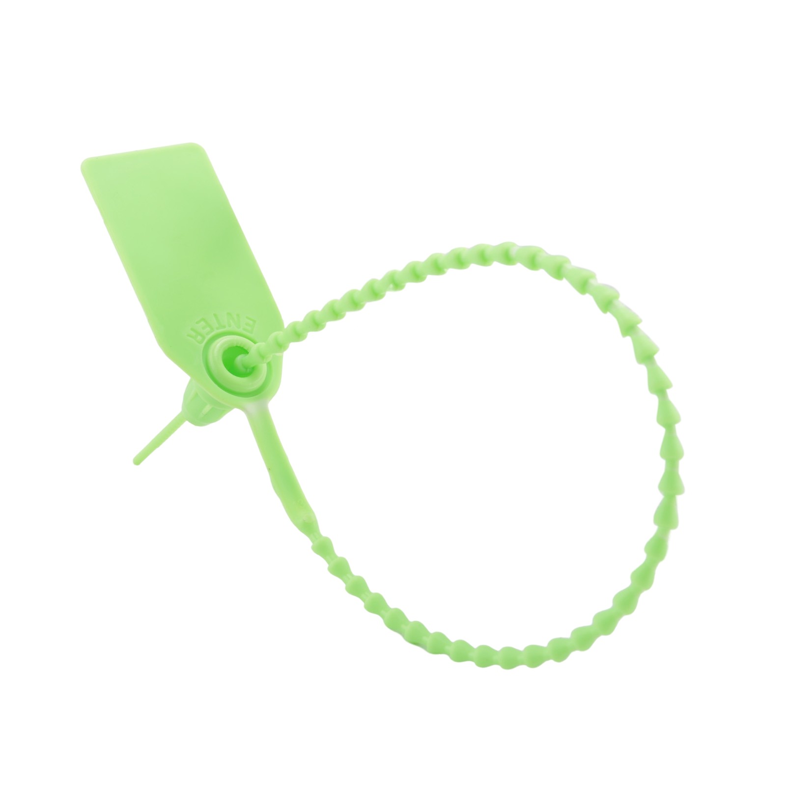 100 Plastic Tamper Seals, Numbered Zip Ties Tags,Disposable Self Locking7186