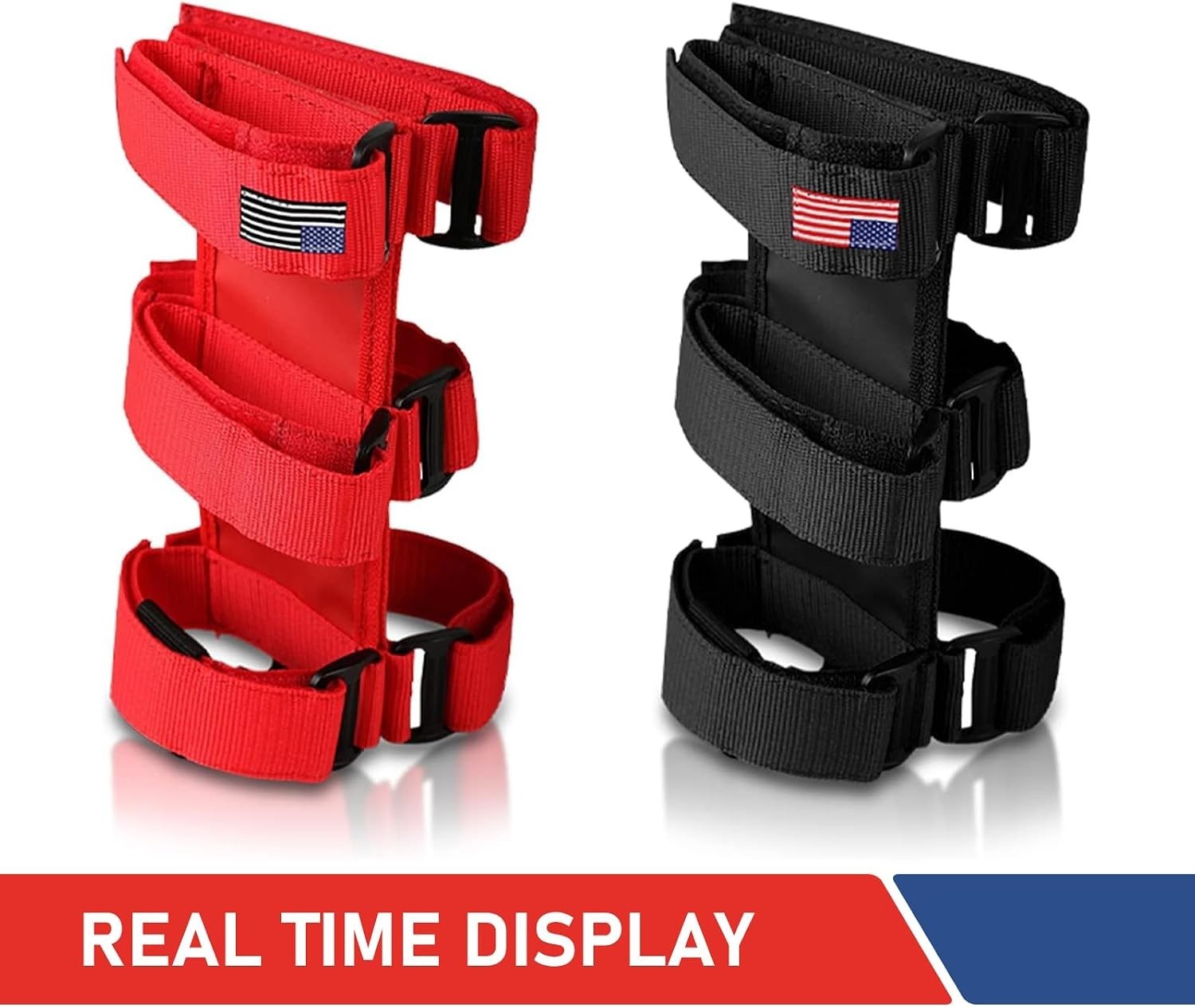 American Flag Fire Extinguisher Holder for Jeep Wrangler & Gladiator | 1965-2022