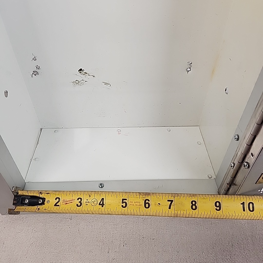 Larsens Manufacturing Fire Extinguisher Semi Recessed Fire Rated Cabinet