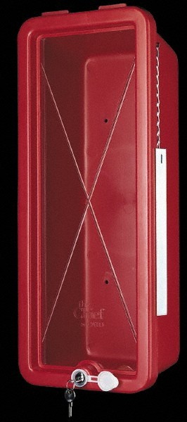 Made in USA 5 Lb. Capacity, Surface Mount, Crystal Polystyrene Fire Extinguis…