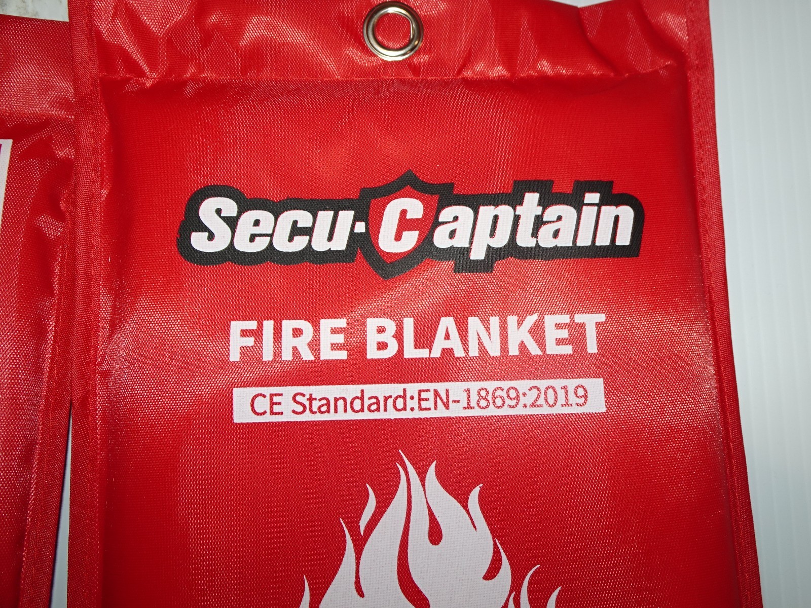 Secu-Captain Fire Blanket CE Standard :EN-1869-2019 Flame Suppression Set of (2)