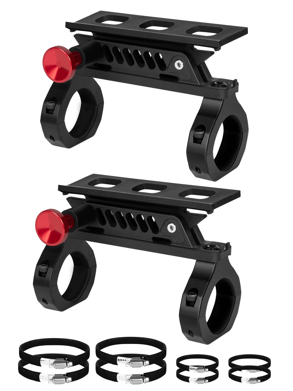 HeavyDuty UTV Fire Extinguisher Mount 2Pcs Quick Release for 1.752 Inch Roll C