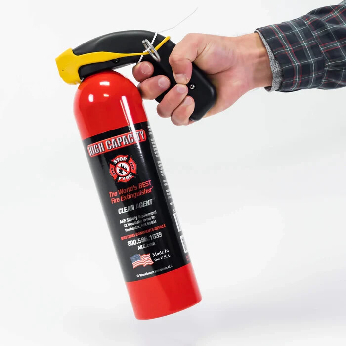 STOP-FYRE® High Capacity Fire Extinguisher – AKE Safety Equipment