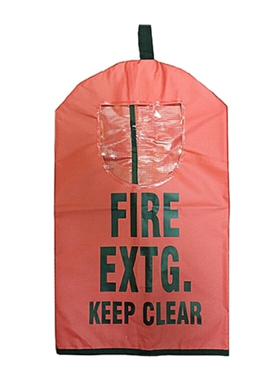 🤡🔥🧯NEW FIRE EXTINGUISHER COVER W/ Window 5lb ABC CO2 HALOTRON 20 x 11½ x 6