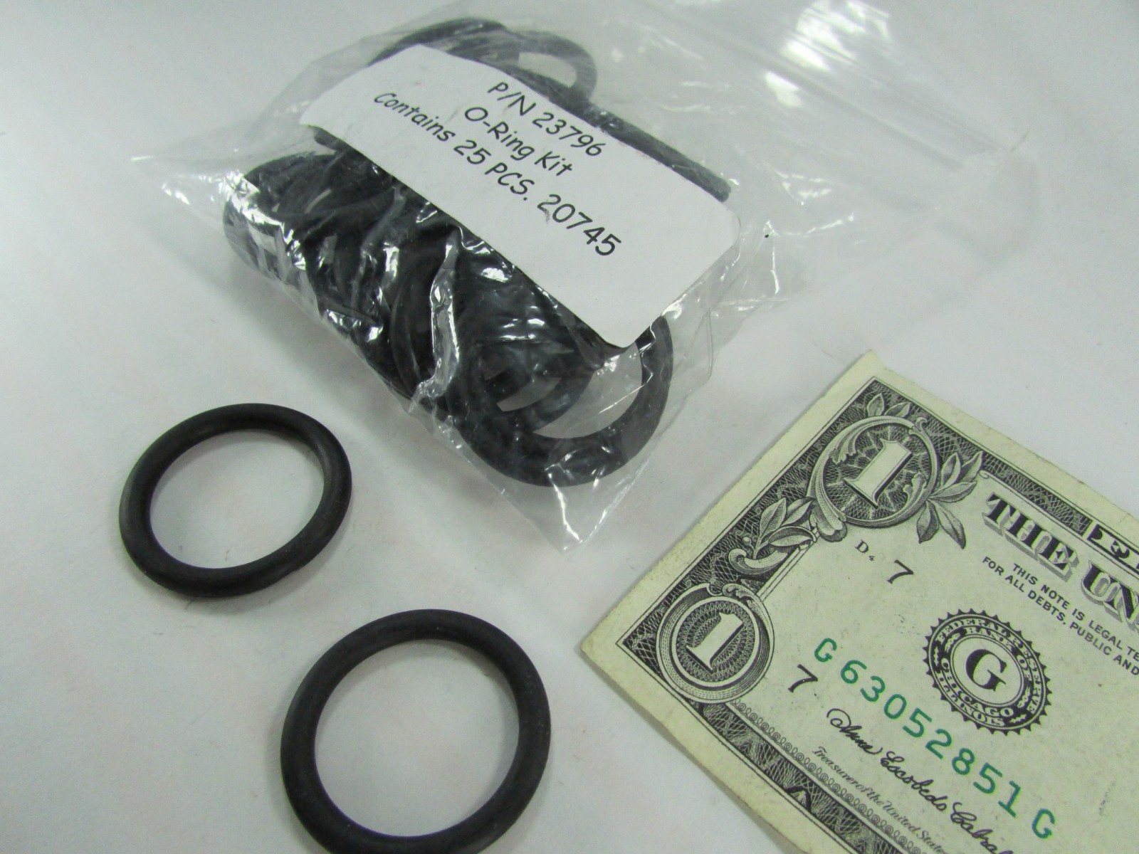 25 Badger Dry Chemical Fire Extinguisher Collar O-Rings, Ref Kidde 320680