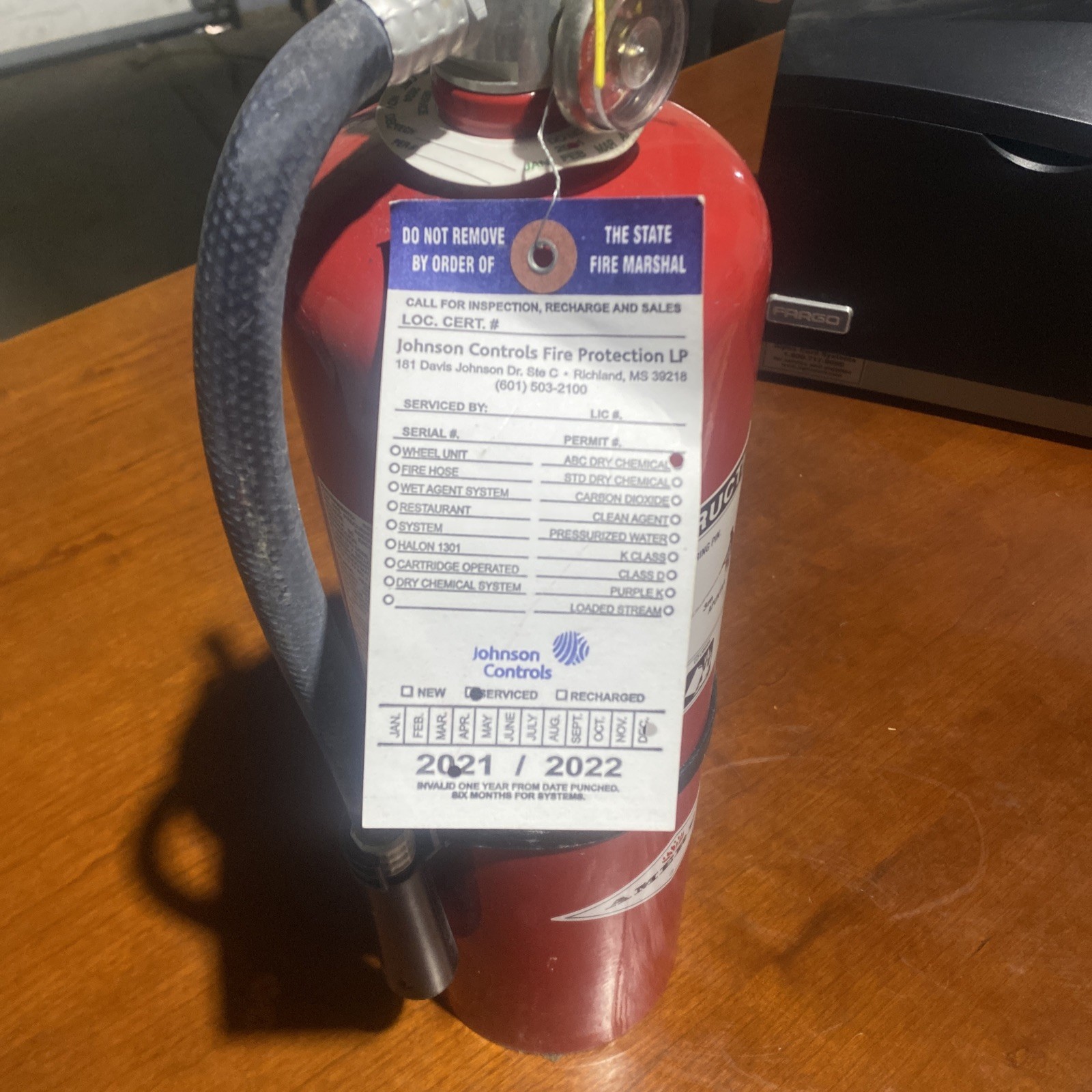 Amerex B456 10LB ABC Dry Chemical Fire Extinguisher