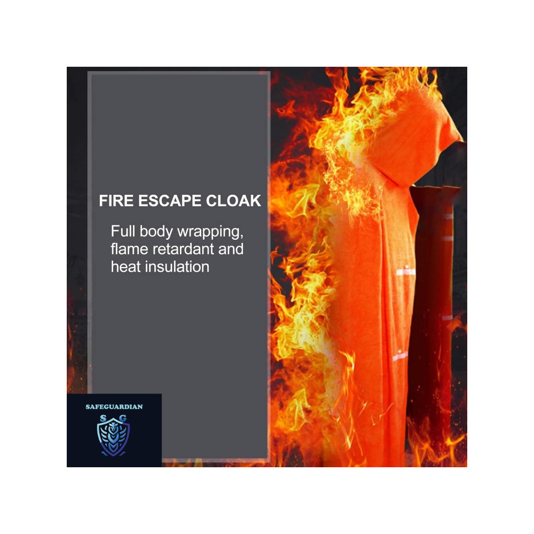 Fireproof Blanket | Fire Cloak | Fireproof Cloak/Cape | Emergency Fire Cape