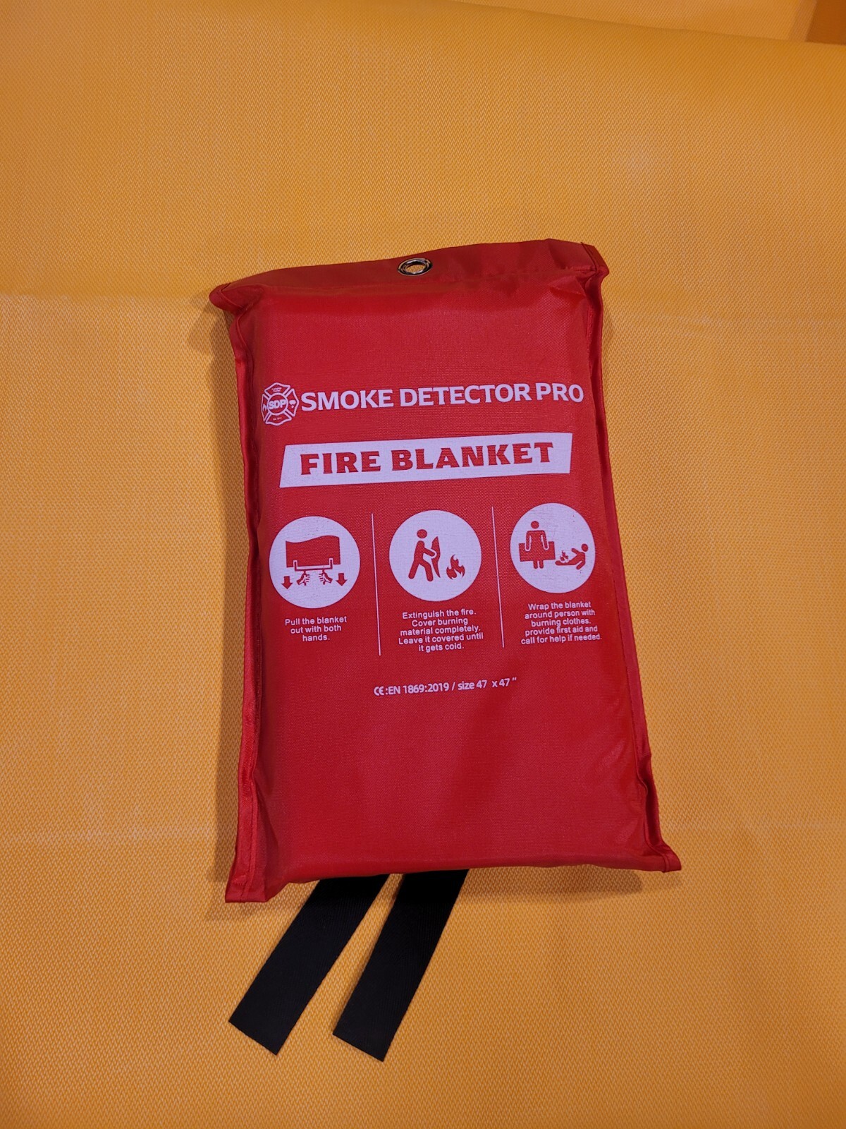 PRO FIRE BLANKET – Firefighter owned Better Design HIGH TEMP SILICONE REUSEABLE