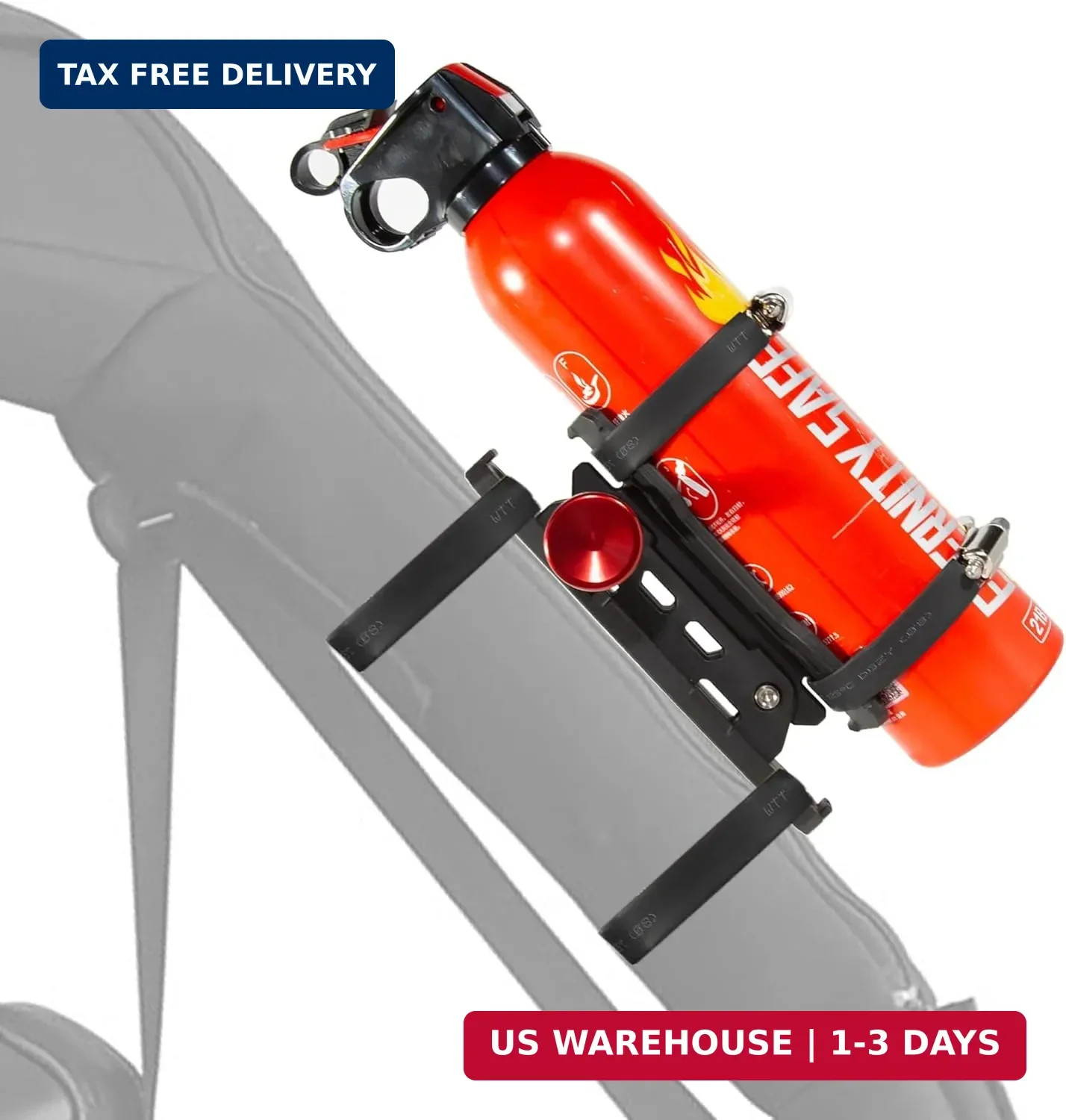 UTV Fire Extinguisher with Mount Kits- Quick Release Roll Bar Fire Extinguisher