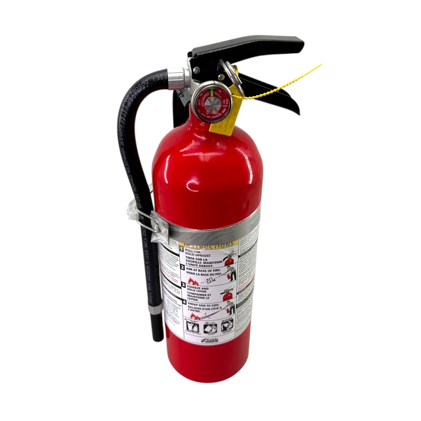 Kidde PRO-E 340 Commercial Fire Extinguisher ABC Dry Chemical 3-A:40-B:C Recharg
