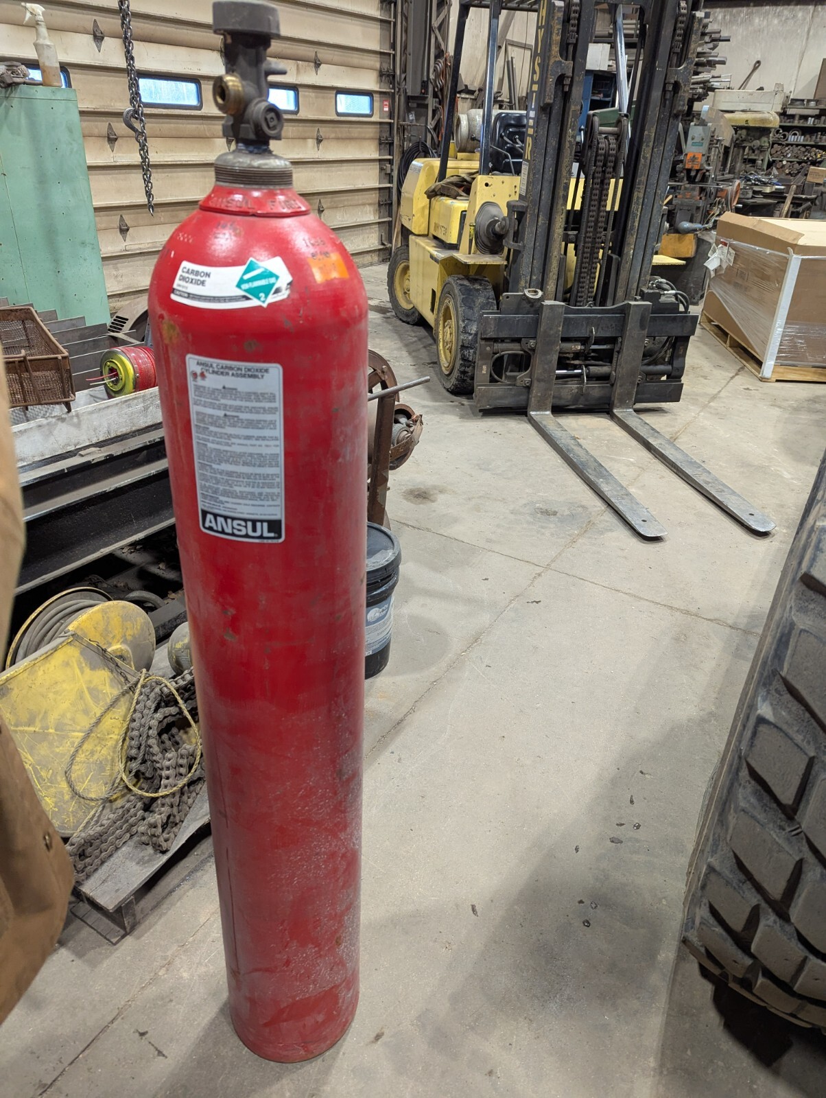 Ansul CO2 fire protection tanks (lot of 20), 300 size