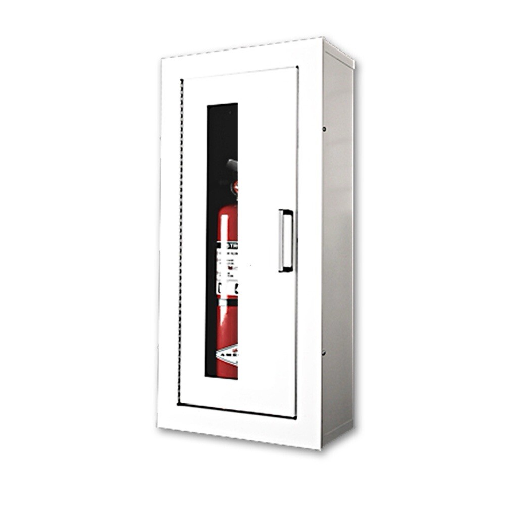Larsen’s 2409-SM- VD Fire Extinguisher Cabinet Red Lettering (READ DESCRIPTION)