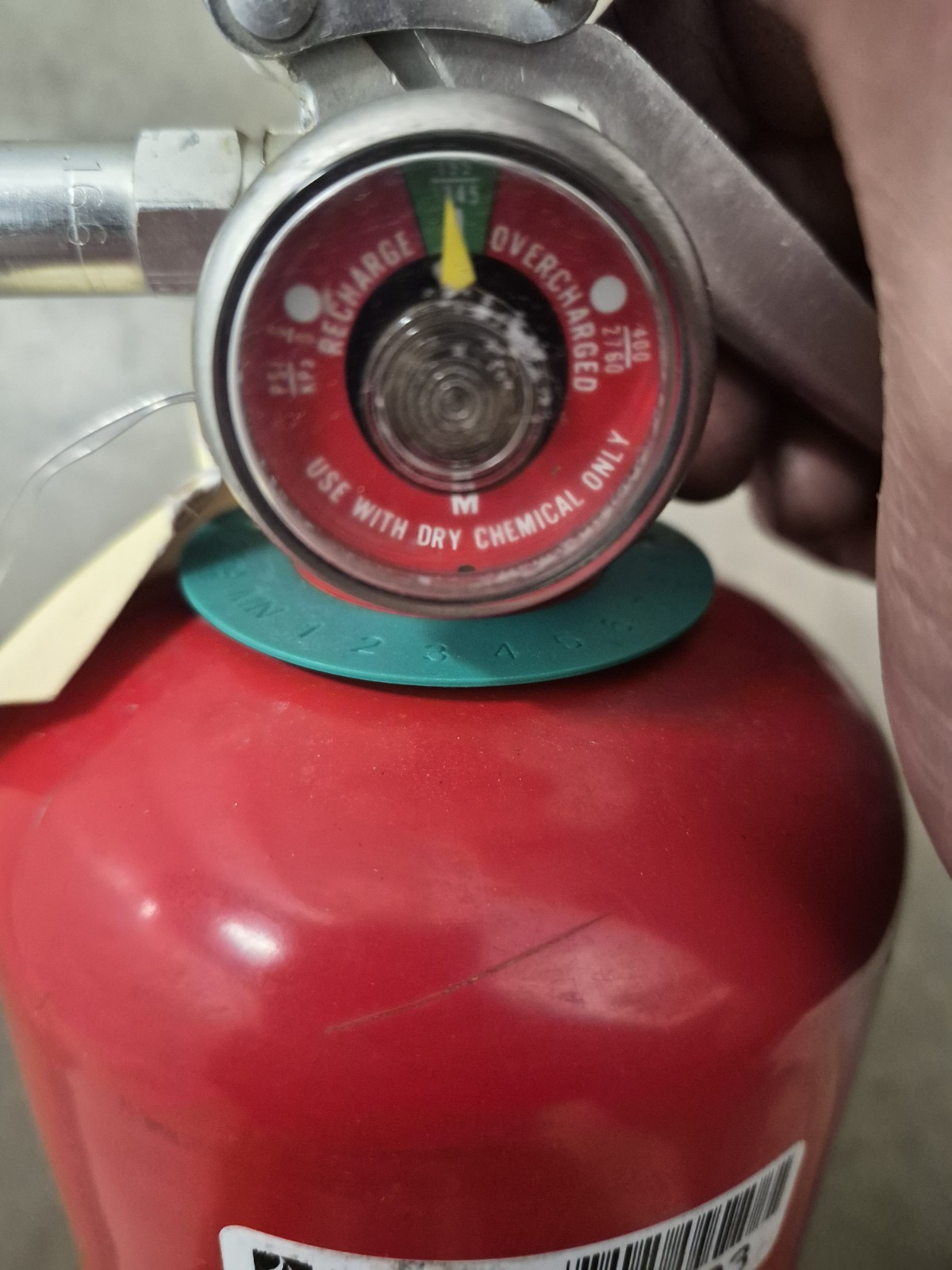 Amerex Model 425, VINTAGE 5lb ABC Dry Chem 🔥 Fire Extinguisher, Aluminum Valve
