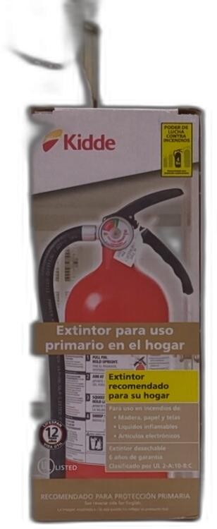 Kidde Fire Extinguisher For Home, For Residential And Living Area Use, 2a10bc