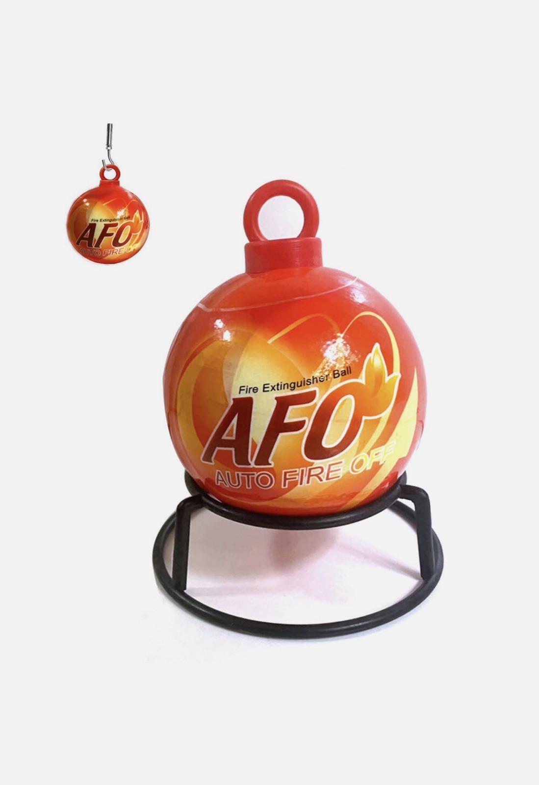 1 PACK Automatic Portable Fire Ball Extinguisher with Mounting Bracket for Home