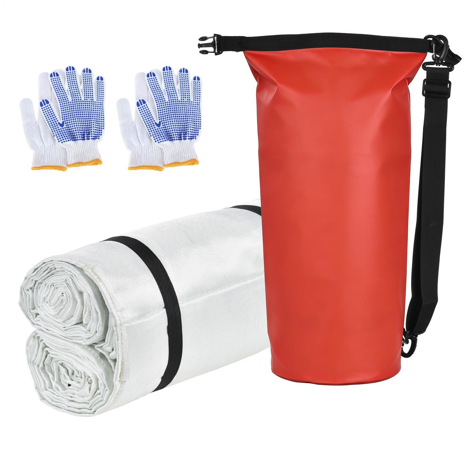 Car Fire Blanket, Emergency Fireproof Blanket for Vehicle, Truck, Motor Vehicle