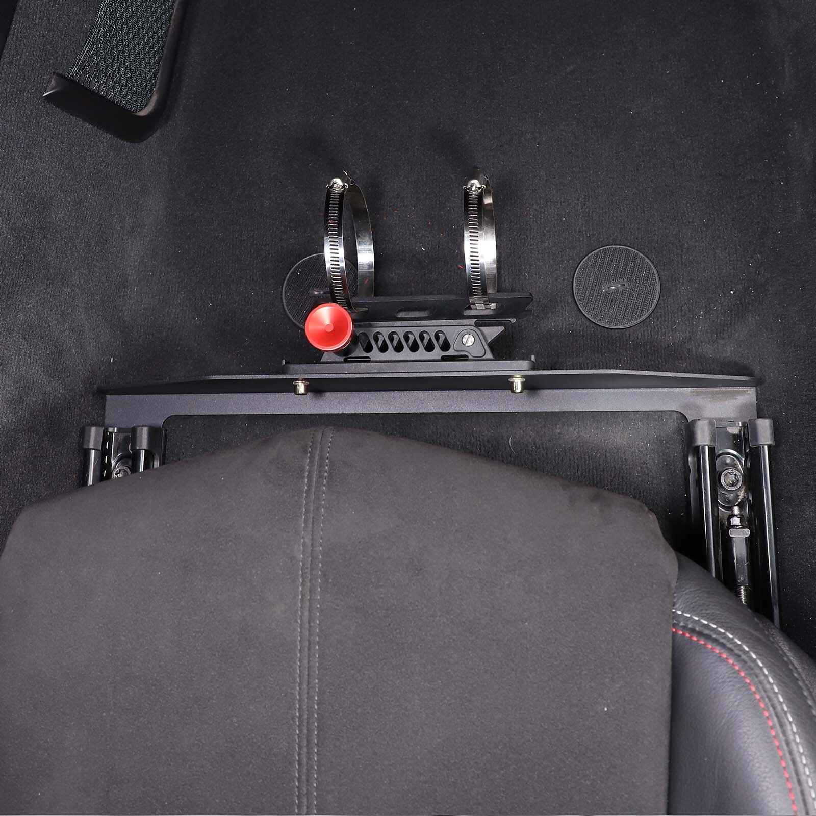 Aluminum Passenger Seat Bottom Fire Extinguisher Bracket For Toyota Supra 19-22
