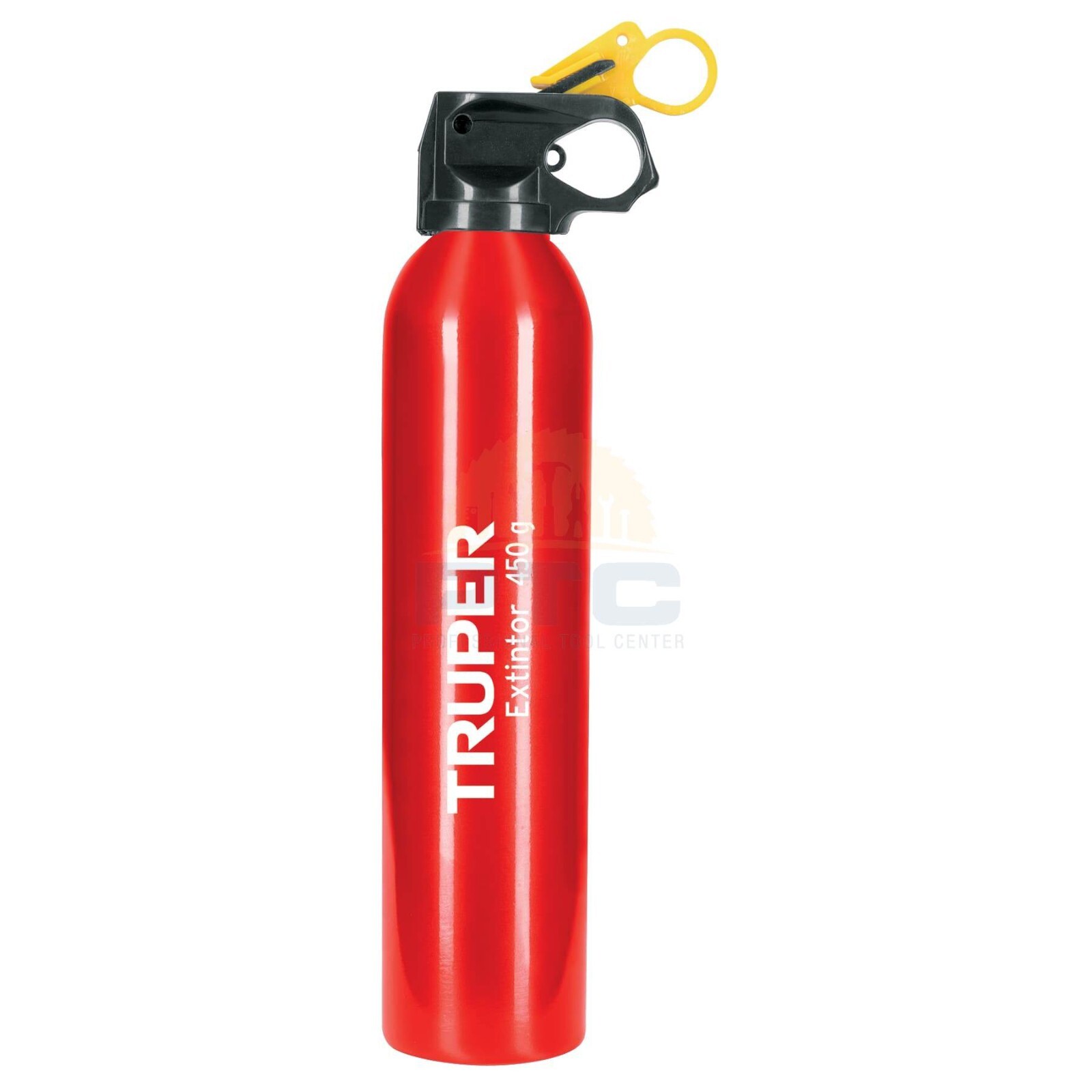 Truper EXT-450 450 g disposable portable fire extinguisher, ABC type powder