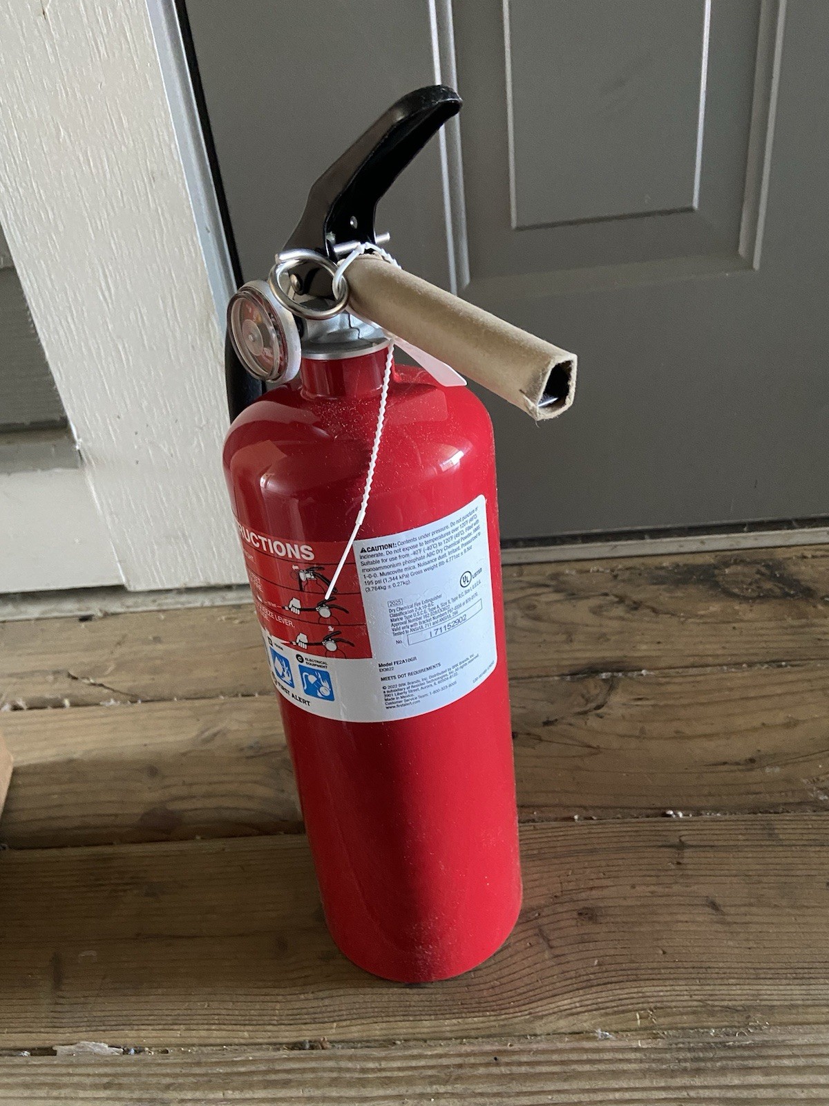 First Alert Fire Extinguisher for Home & Commercial Use, Heavy Duty Rechargeable