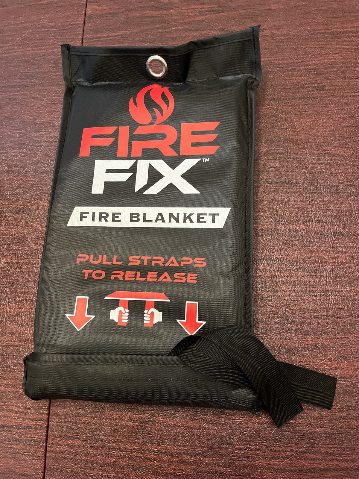 Emergency Fire Blanket w Mount 1-Pk Pull, Cover, Wrap Emergency Blanket 39″ X39″