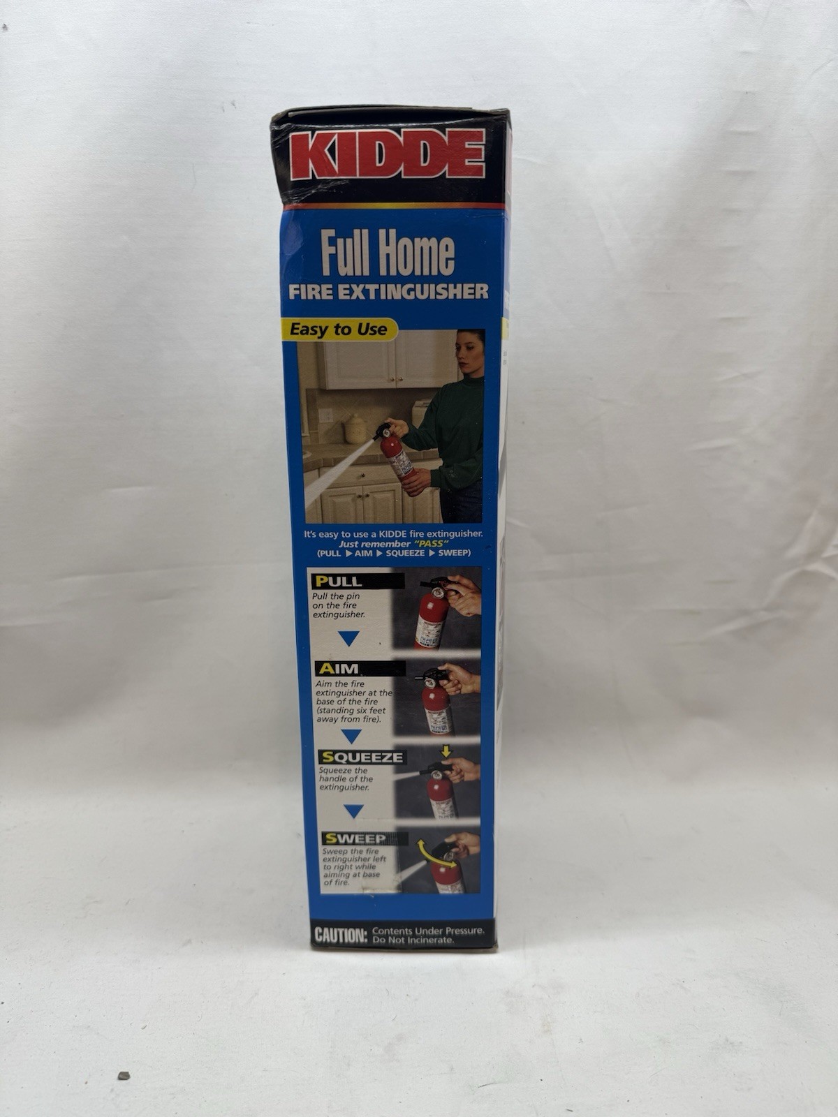 Kidde Fire Extinguisher FULL HOME 1-A:10-B:C 466142 Model KFH/FA110G
