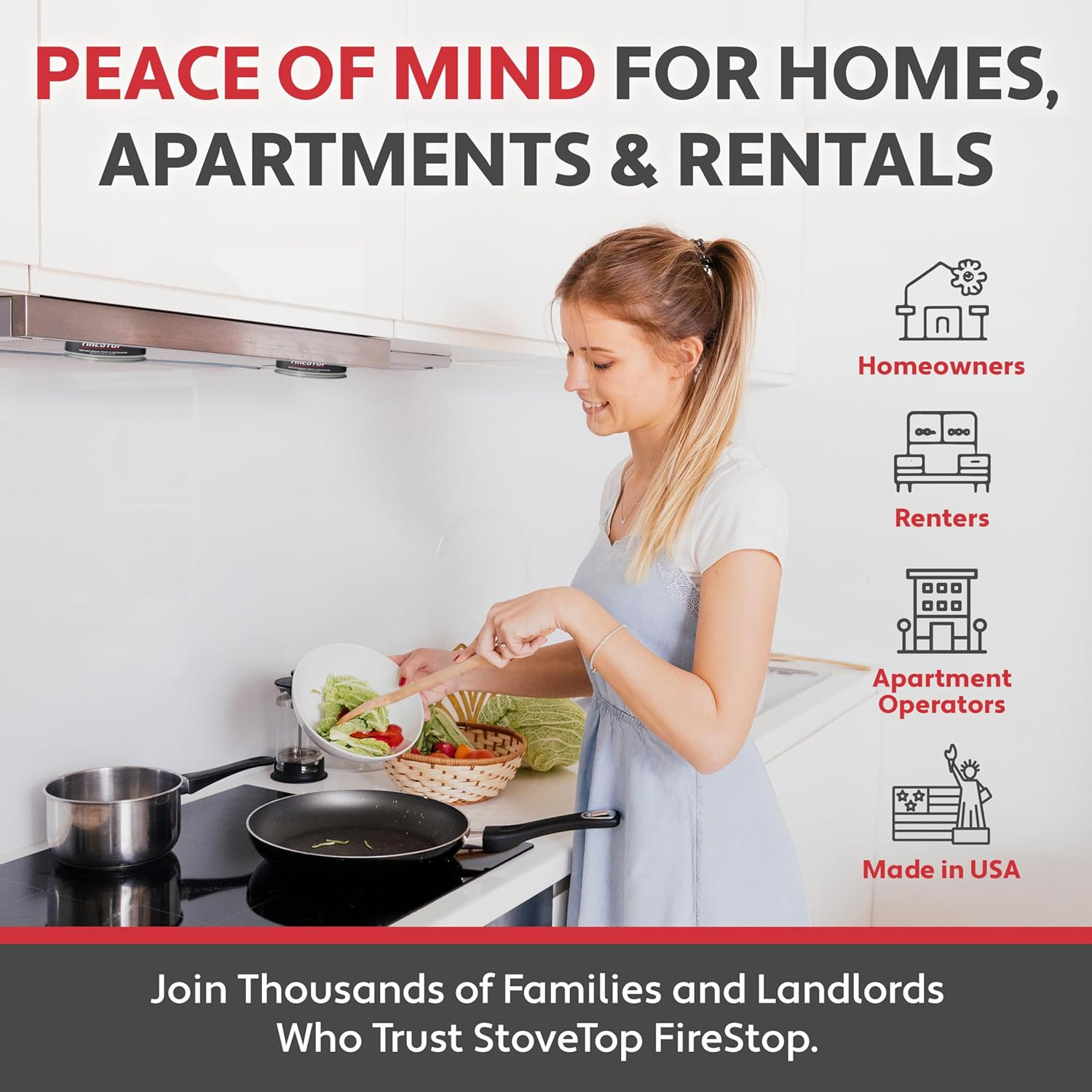 Rangehood® Fire Suppressor – Automatic StoveTop Fire Suppressor for Residential