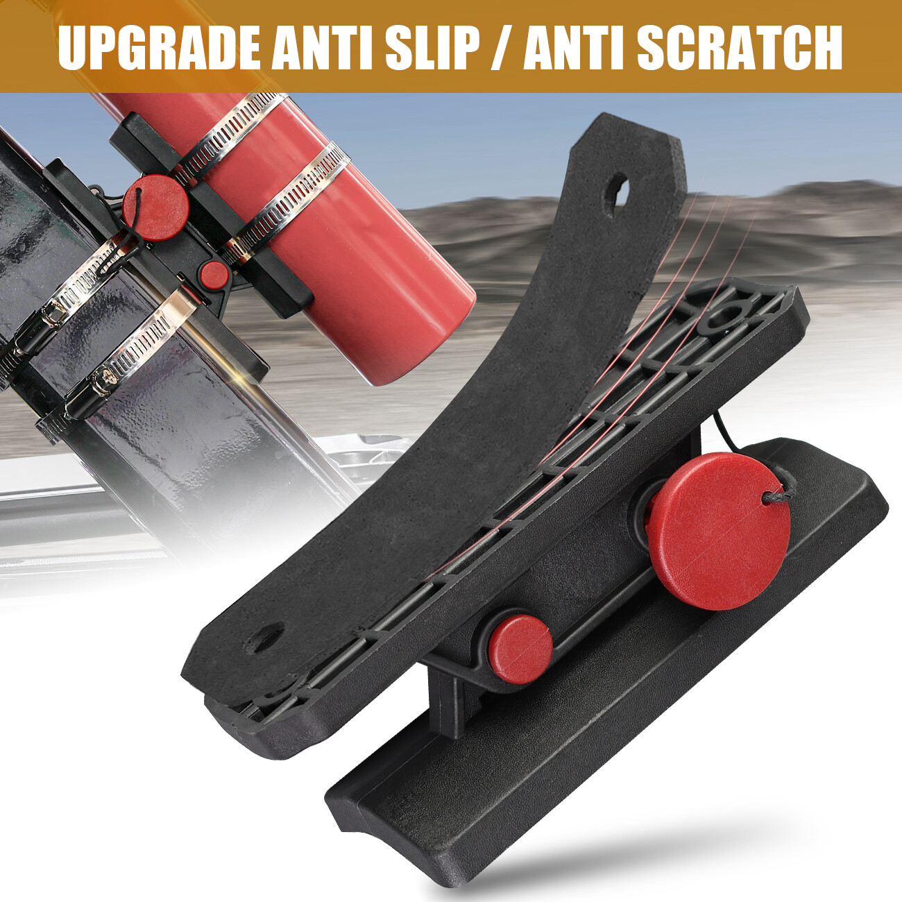 Fire Extinguisher Mount Holder Bracket for Wrangler TJ JK JL JKU for UTV Polaris