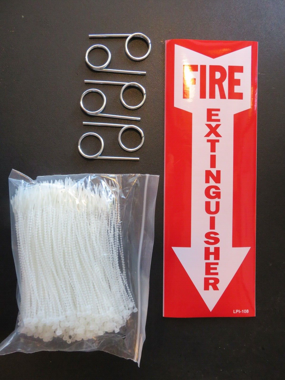 🔥🧯FIRE EXTINGUISHER TAMPER PROOF PULL PIN & SAFETY SEALS 150 pack
