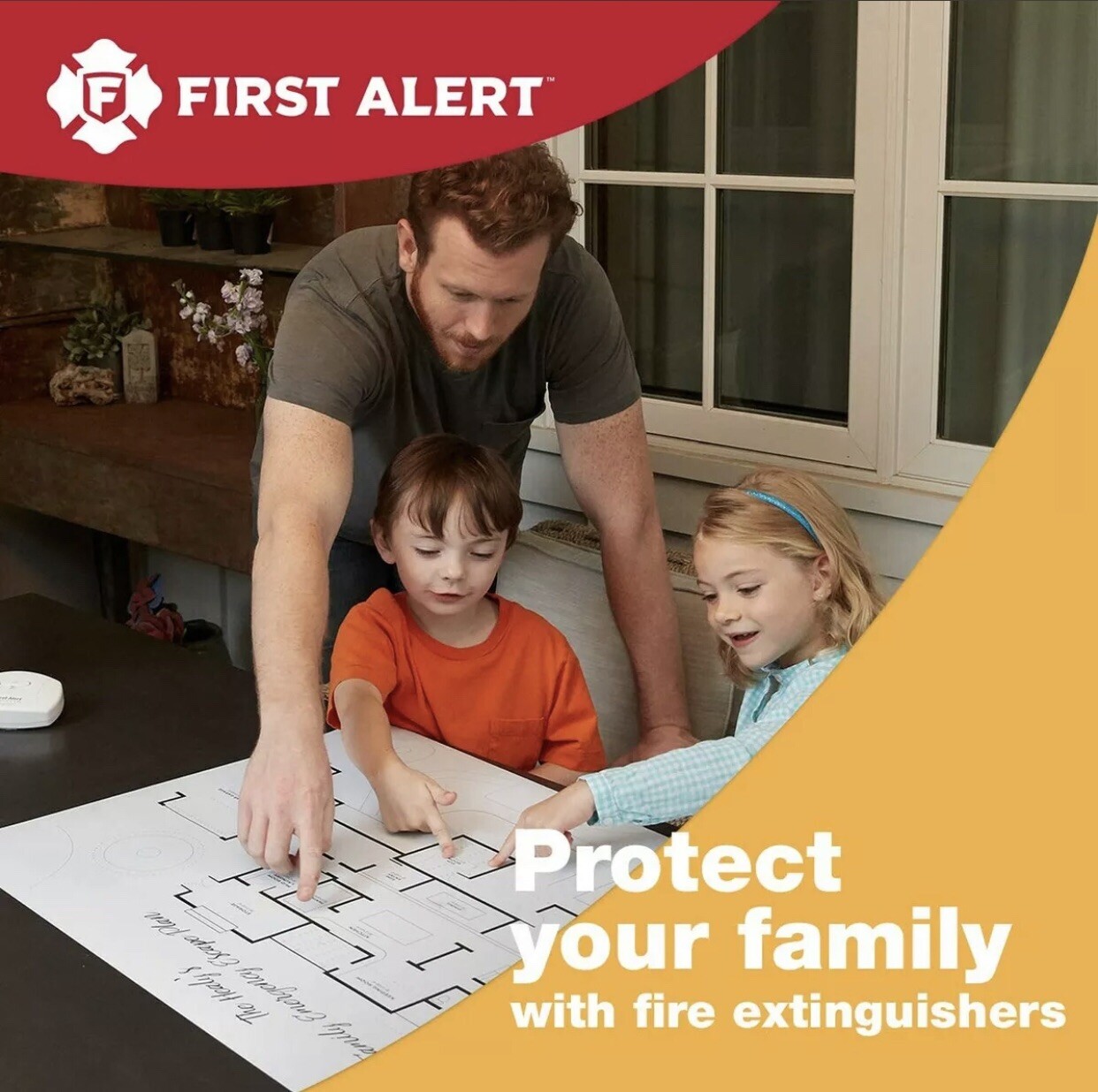 First Alert Fire Extinguisher | EZ Fire Spray Fire Extinguishing Aerosol Spra…