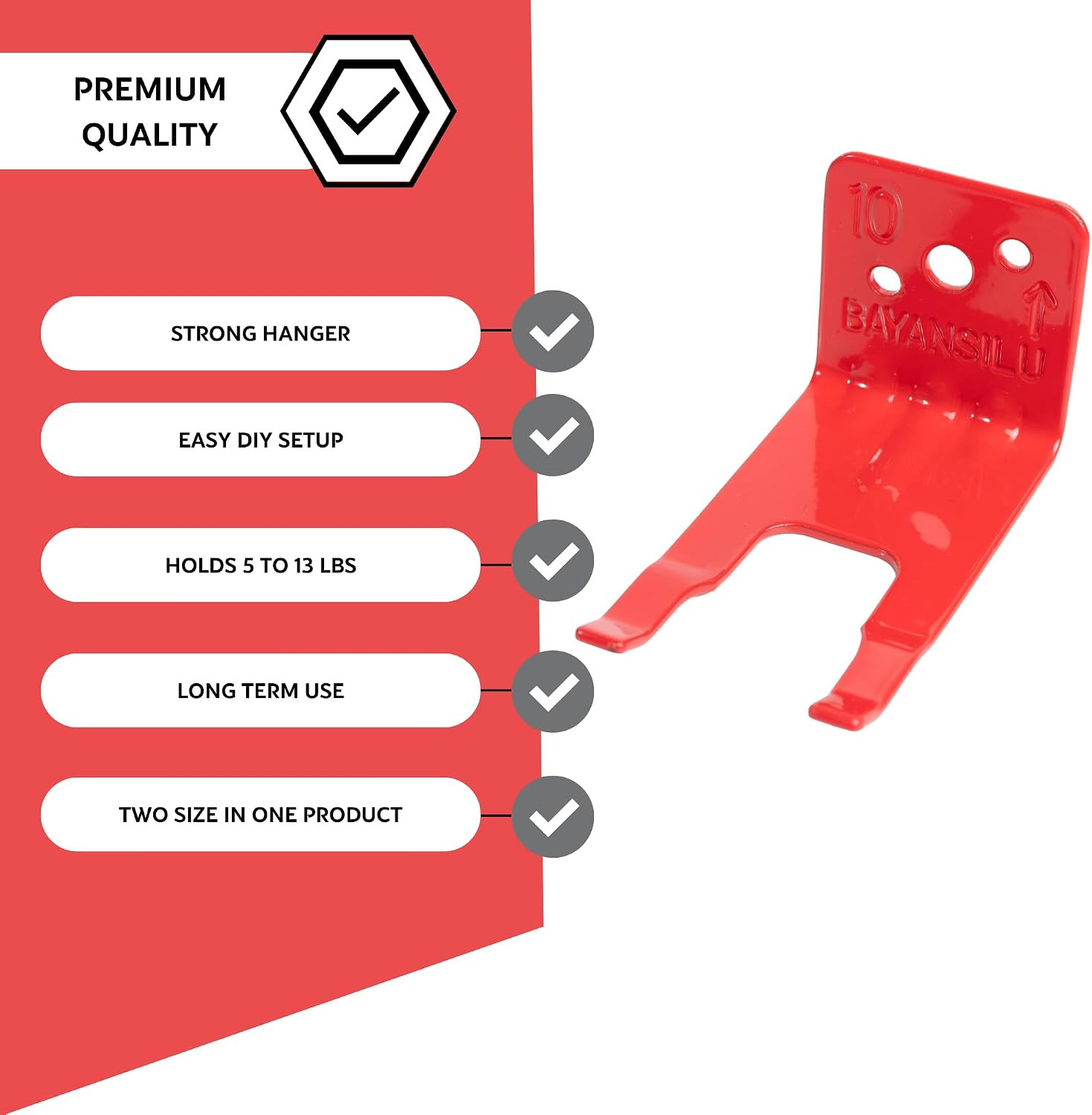 Universal Fire Extinguisher Bracket, Fire Extinguisher Mounts & Brackets (U Hook