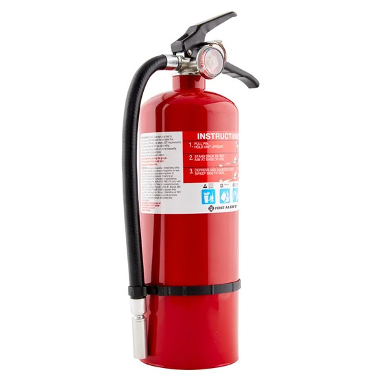 First Alert Rechargeable Heavy Duty Fire Extinguisher UL Rated 3-A:40-BC NEW