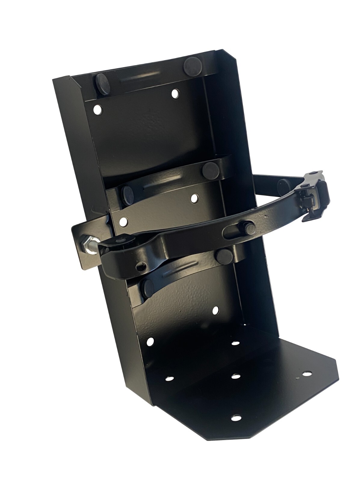 10lb Co2 Carbon Dioxide Cylinder Vehicle and Wall Mount Bracket 7″ diameter