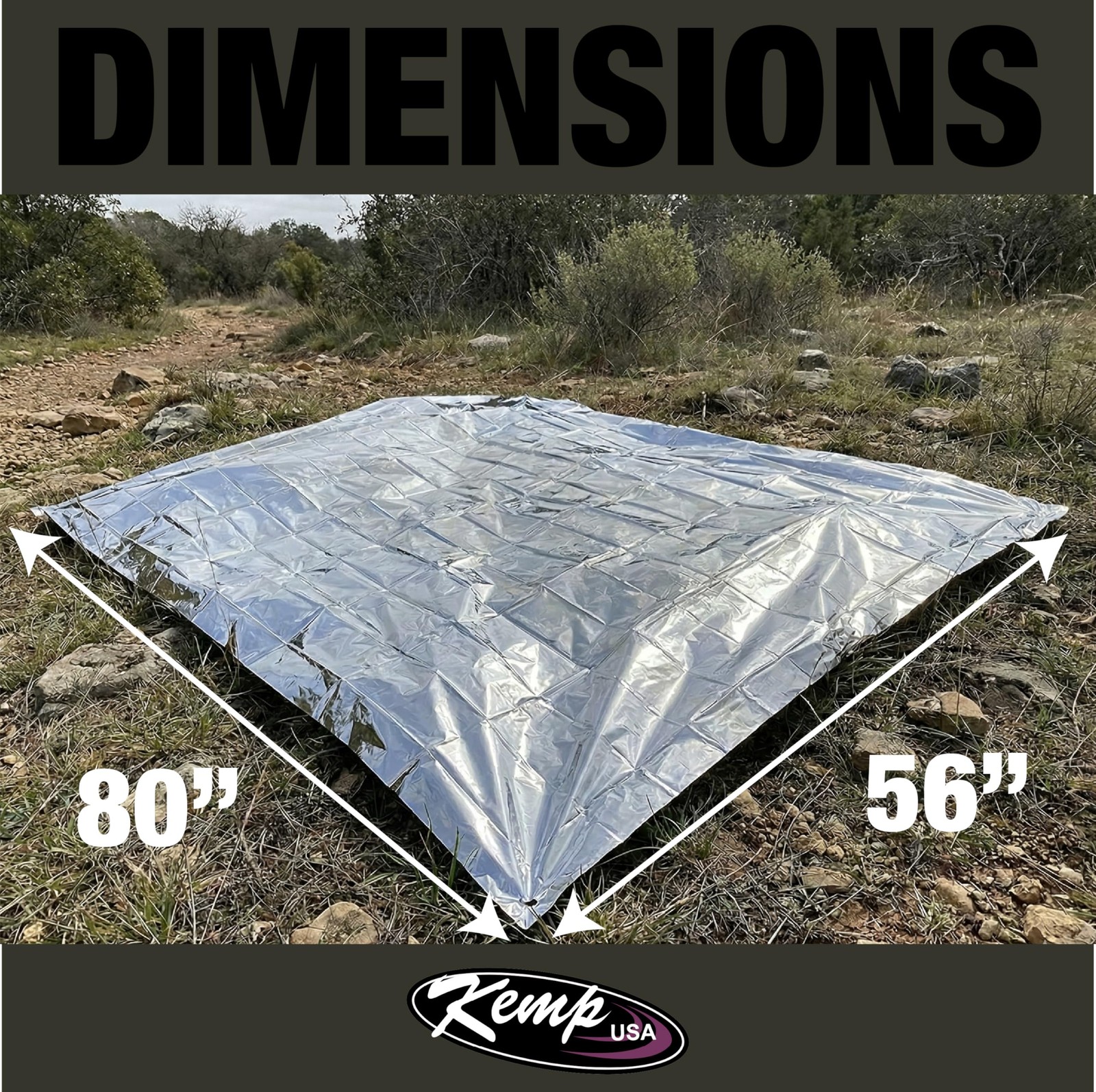 Emergency Mylar Blanket Pack of 25 Lightweight Thermal Reflective Survival Bl…