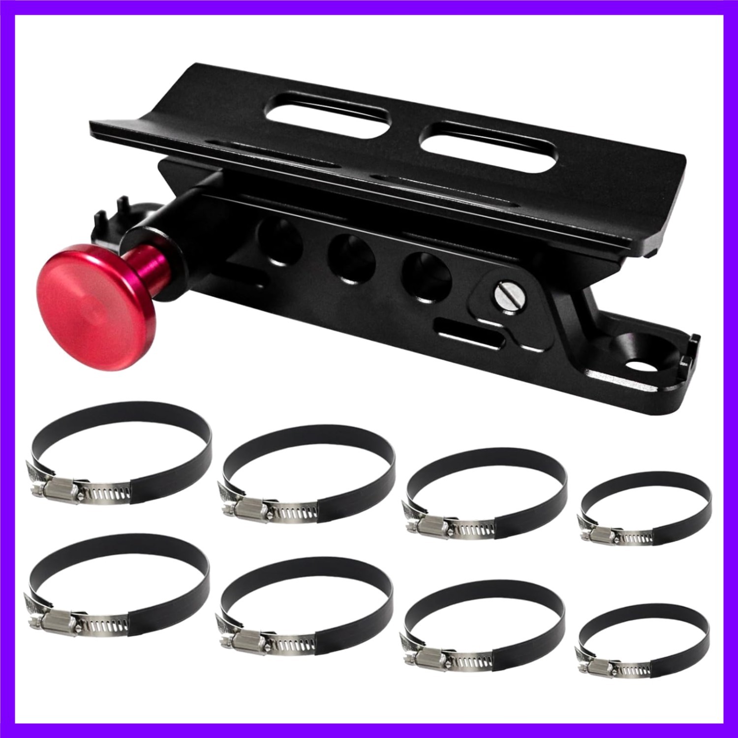 Adjustable Roll Bar Fire Extinguisher Mount Holder for Jeep Wrangler TJ JK JK…
