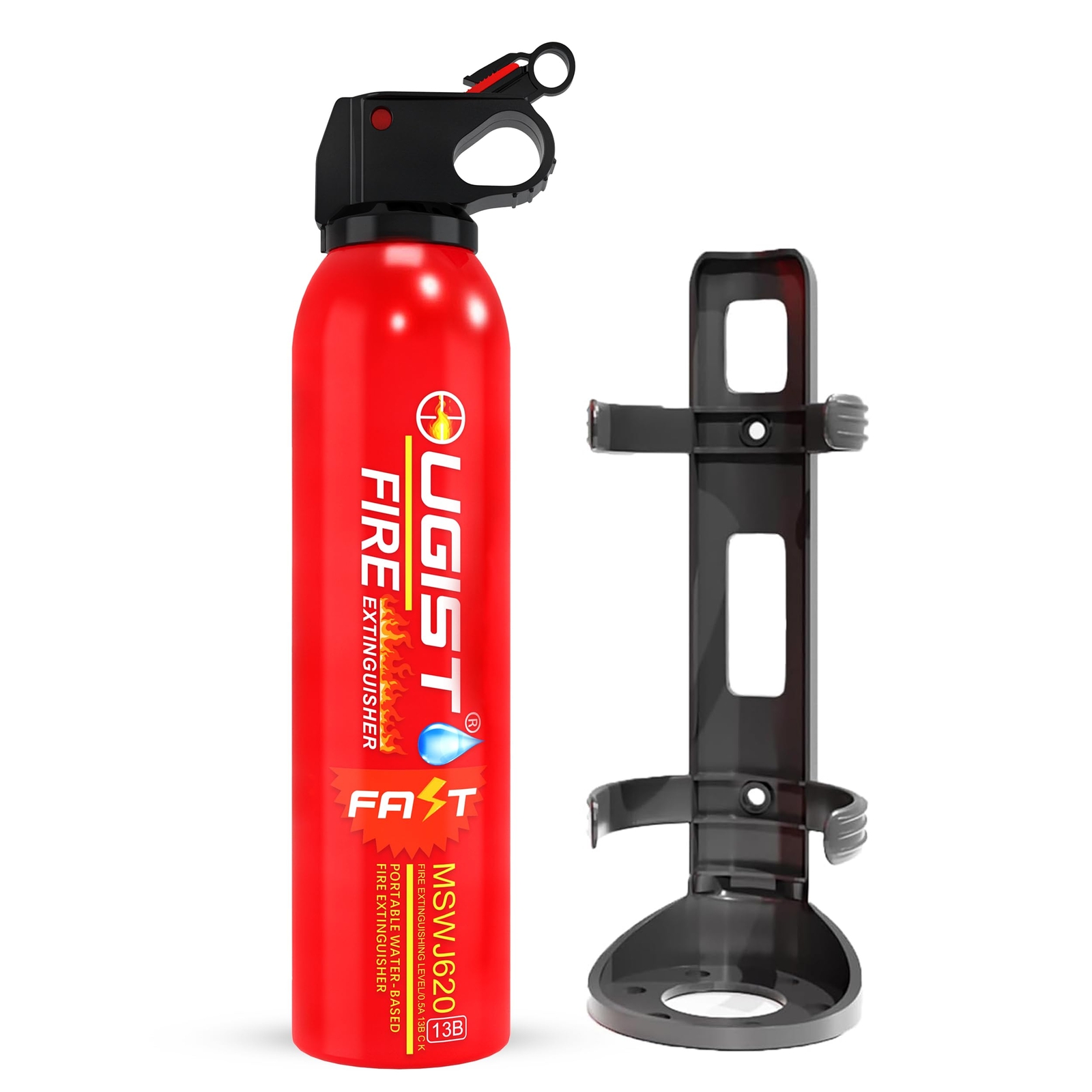 4 In1 Fire Extinguisher with Mount Fire Extinguishers for the House/Car/Kitchen